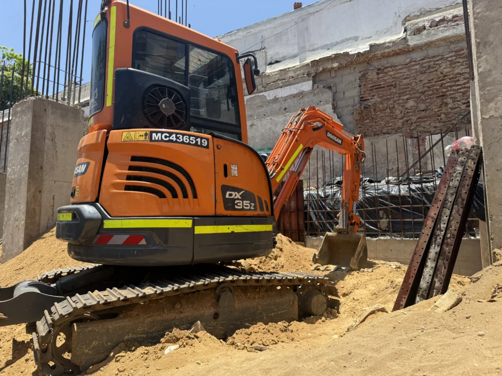 Doosan DX-35z Excavadora Compacta