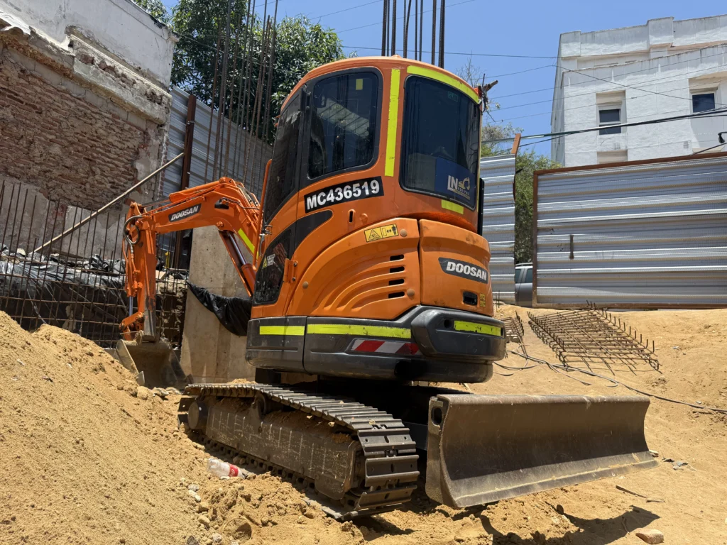 Doosan DX-35z Excavadora Compacta