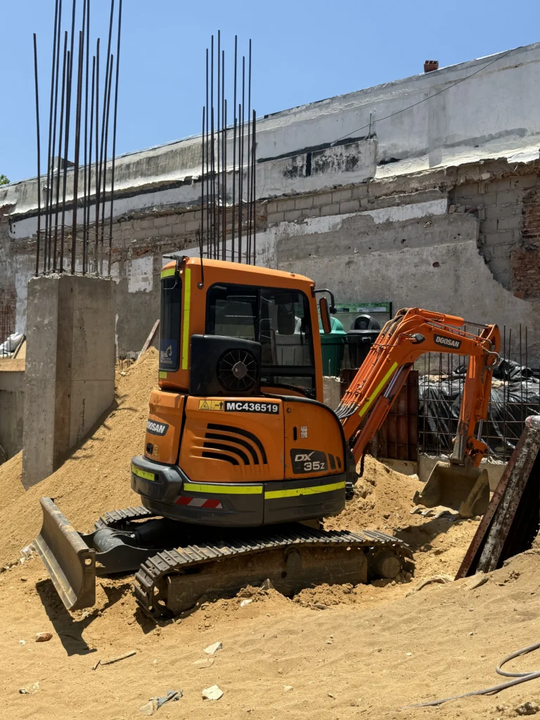 Doosan DX-35z Excavadora Compacta