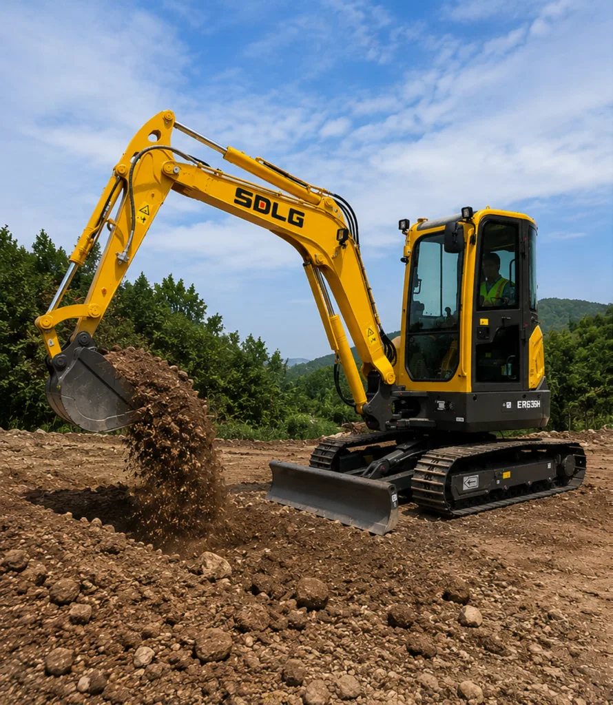 SDLG Excavadora Compacta
