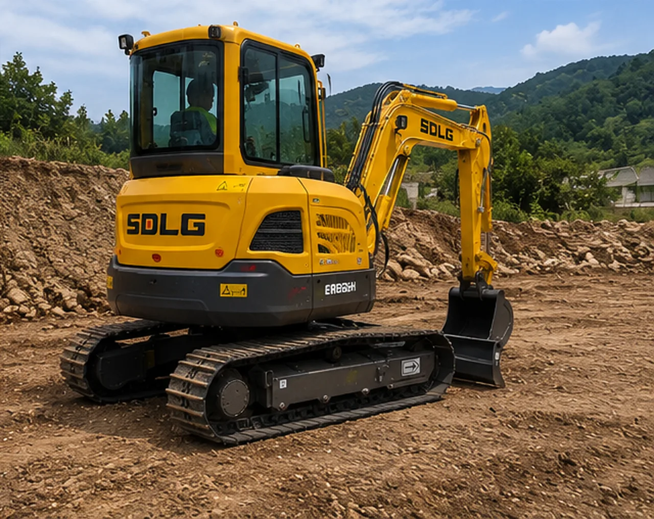 SDLG Excavadora Compacta