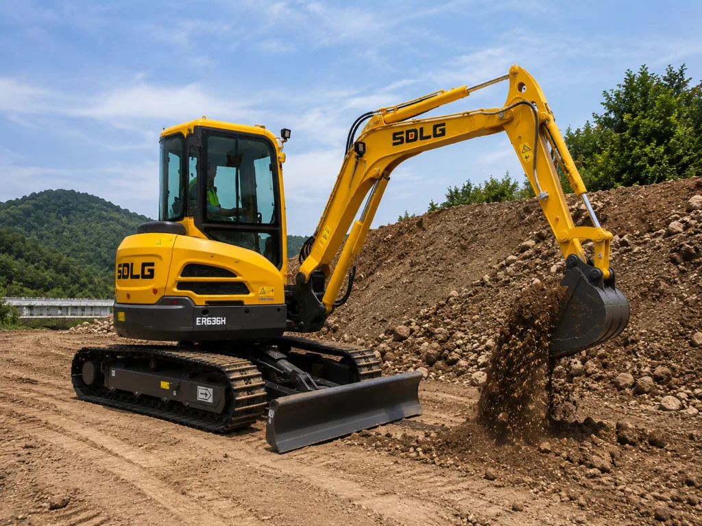 SDLG Excavadora Compacta